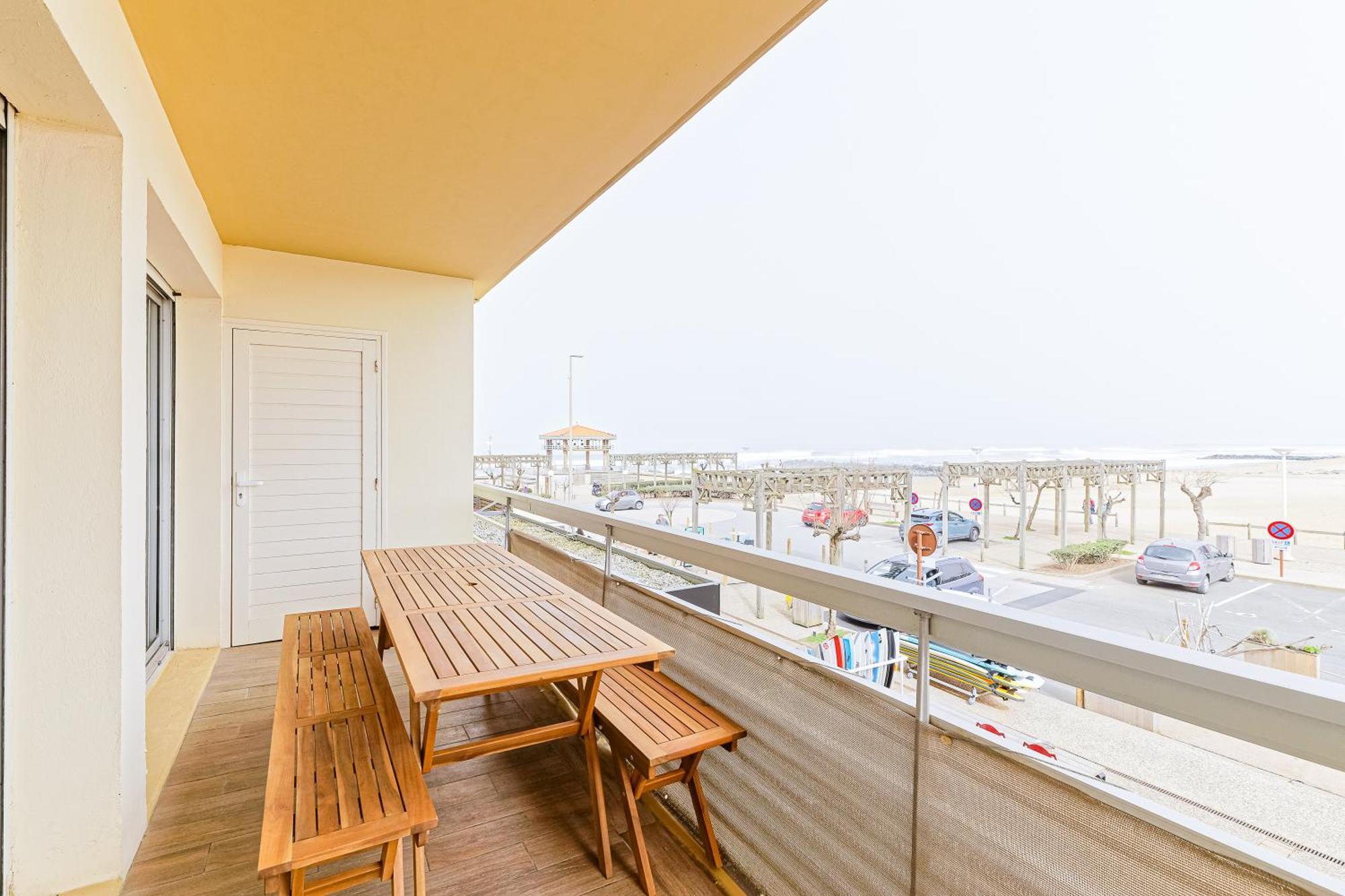 Golden Sand Anglet Biarritz - Front De Mer - Parking Privatif Gratuit Экстерьер фото