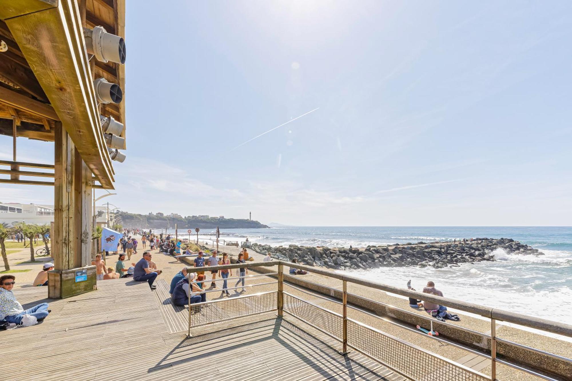 Golden Sand Anglet Biarritz - Front De Mer - Parking Privatif Gratuit Экстерьер фото